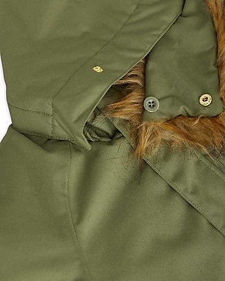 Mini Rodini Parka K2 - Verde - Giacca Invernale dalle Prestazioni Avanzate Cappotti