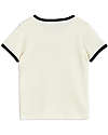Mini Rodini T-Shirt - Cat triples - Bianco - Cotone Bio T-shirt