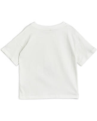 Mini Rodini T-Shirt Pelican - Bianco - 100% Cotone Bio T-shirt