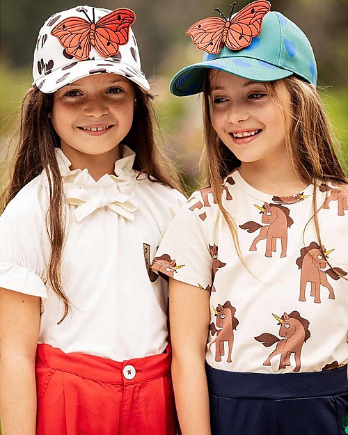 Mini Rodini T-Shirt Unicorni - Cotone bio Elasticizzato T-shirt