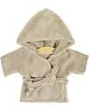 Minikane Accappatoio Galet - Beige - Cotone Oeko-Tex - per Bambola Minikane 34cm Accessori Bambole