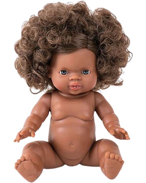 Minikane Bambola Charlie 34cm - Femmina - Capelli Castani Occhi Celesti - Profumata Bambole