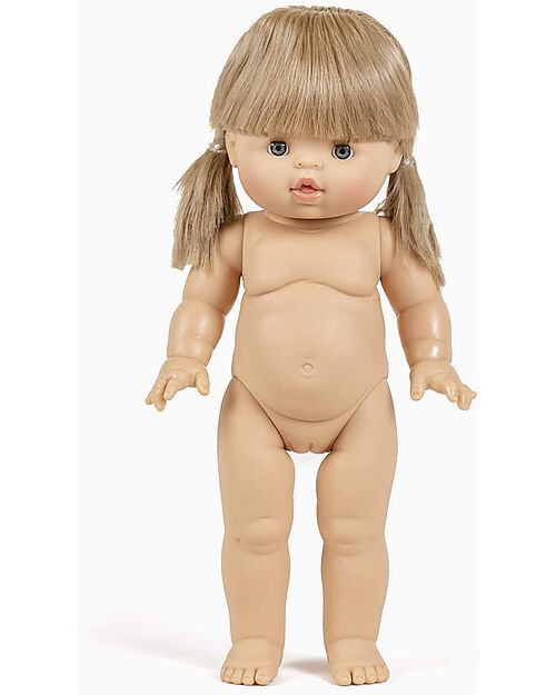 Minikane Bambola Yzea - 37cm - Femmina - Capelli Lisci - Occhi Azzurri - Profumata Bambole