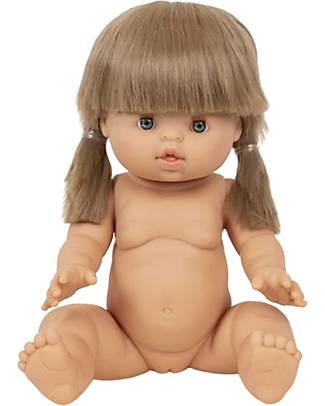 Minikane Bambola Yzé 34cm - Femmina - Capelli Biondi Occhi Azzurri - Profumata Bambole