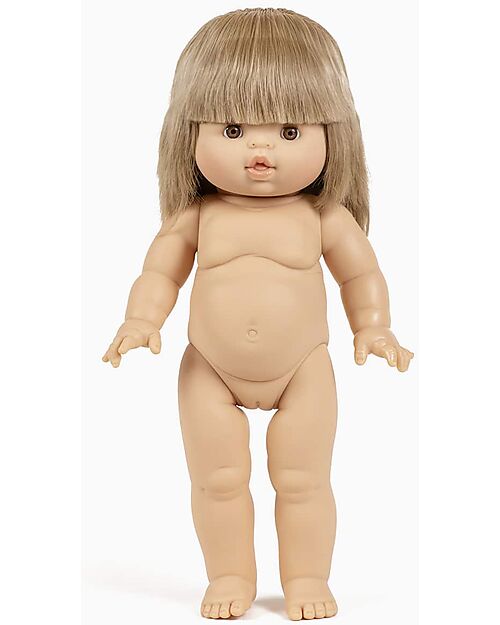 Minikane Bambola Zoelie - 37cm - Femmina - Capelli Lisci - Occhi Castani - Profumata Bambole