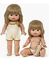 Minikane Bambola Zoelie - 37cm - Femmina - Capelli Lisci - Occhi Castani - Profumata Bambole