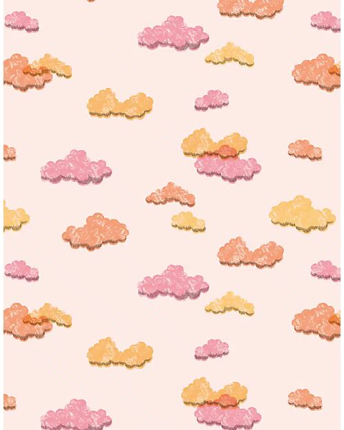 Minikane Marsupio per Bambola Minikane 34cm - Clouds - Cotone Oeko-Tex Accessori Bambole