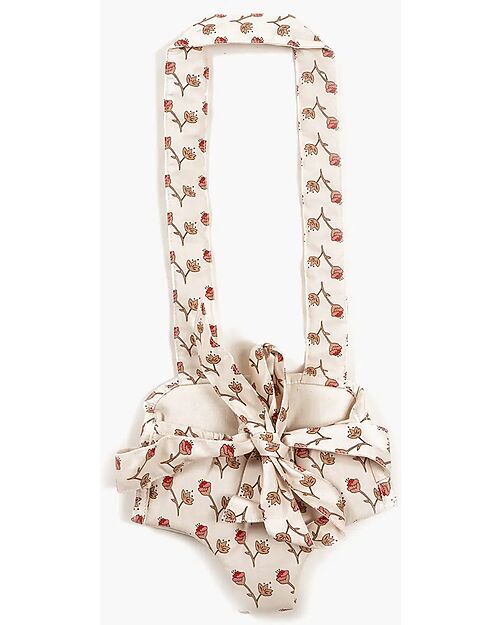 Minikane Marsupio per Bambola Minikane 34cm - Fiori - Cotone Oeko-Tex Accessori Bambole