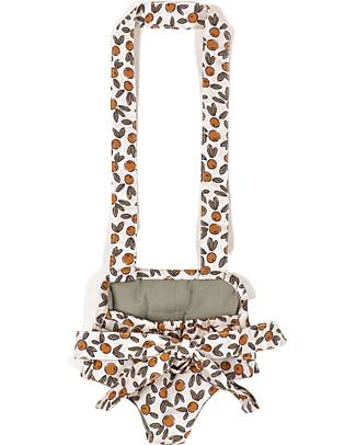 Minikane Marsupio per Bambola Minikane 34cm - Fleurs d'Oranger - Cotone Oeko-Tex Accessori Bambole