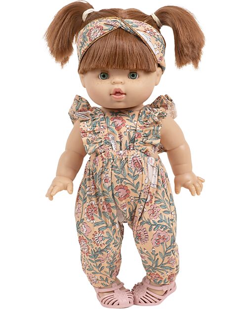 Minikane Tutina Lunga Maya - Coniglio - Cotone Oeko-Tex - per Bambola Minikane 34 cm Accessori Bambole