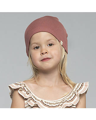 Minimalisma Berretto Bambi - Rosso - Cotone e Seta Senza Cuciture Accessori per Capelli