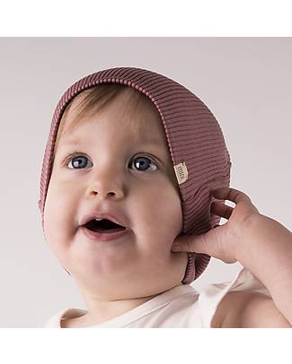 Minimalisma Berretto Bambi - Rosso - Cotone e Seta Senza Cuciture Cappelli Invernali