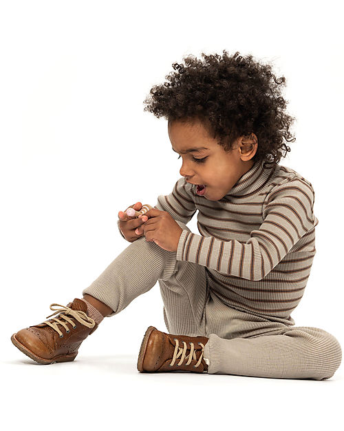 Minimalisma Leggings Arona - Grigio Chiaro - 100% Lana Merino Leggings