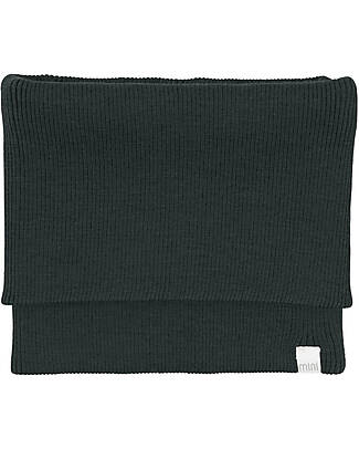 Minimalisma Scaldacollo Argir - Dark Green - 100% Lana Merino Sciarpe