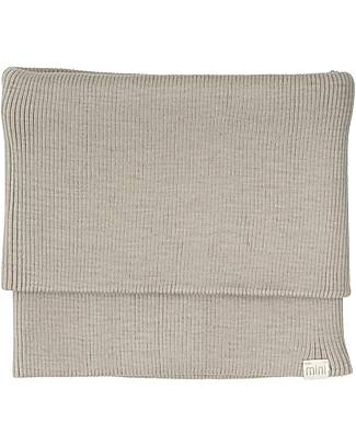 Minimalisma Scaldacollo Argir - Grigio Chiaro - 100% Lana Merino Sciarpe