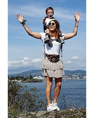 Minimeis Zaino Portabebè Minimeis GP4 - Grigio e Nero - Da 6 mesi a 5 anni! Zaini Porta Bebè