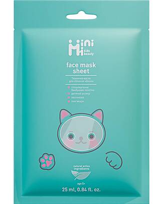 MiniMi Aloe Face Mask - Hydrating and Soothing - 25 ml - 5+ Anni Face Masks