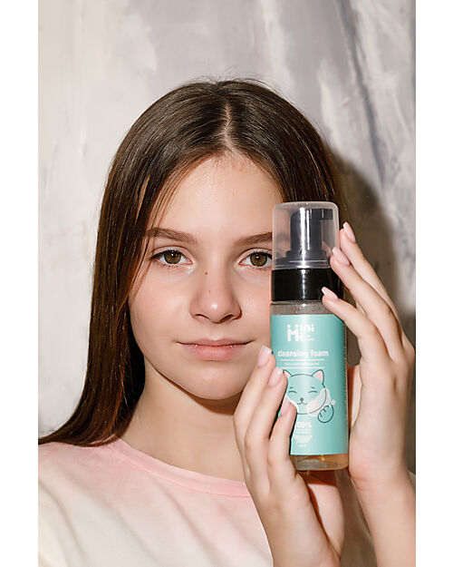 MiniMi Detergente Viso Schiumogeno - con Prebiotici - 150 ml Creme Viso