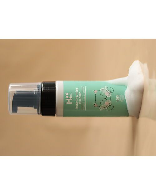 MiniMi Detergente Viso Schiumogeno - con Prebiotici - 150 ml Creme Viso