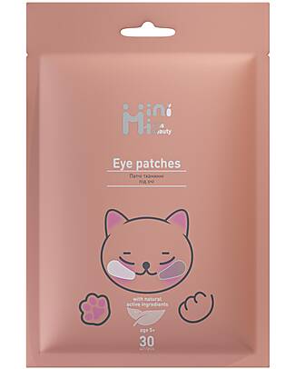 MiniMi Eye Patches - Illuminating with Probiotics - 30 pcs - 5+ Years Face Masks