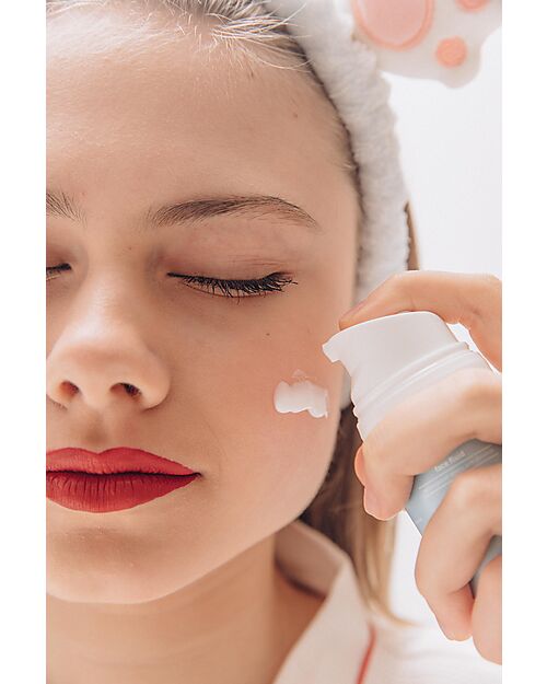 MiniMi Fluido Idratante Viso - Leggero e Protettivo - 50 ml - 7+ Anni Creme Viso