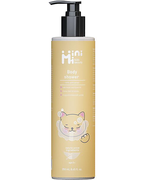 MiniMi Gel Doccia - Lavanda e Goji - 250 ml - 5+ Anni Bagno Doccia Shampoo
