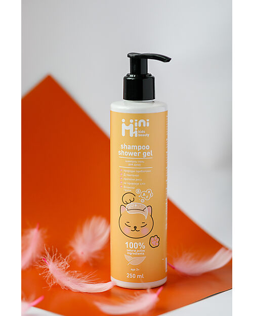 MiniMi Gel Doccia - Lavanda e Goji - 250 ml Bagno Doccia Shampoo
