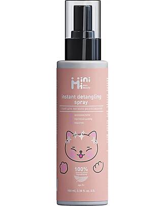 MiniMi Hair Detangling Spray - with Amino Acids - 100 ml - 5+ Years Hair Care