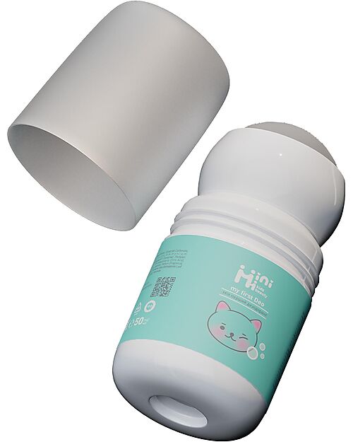 MiniMi Il Mio Primo Deodorante - Naturale - 50 ml - 5+ Anni Deodoranti