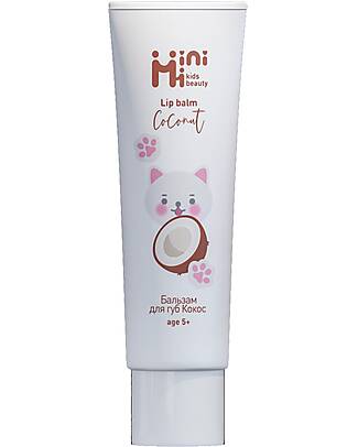 MiniMi Lip Gloss - Cocco - Idratante Vegano - 12 ml - 5+ Anni Creme Viso