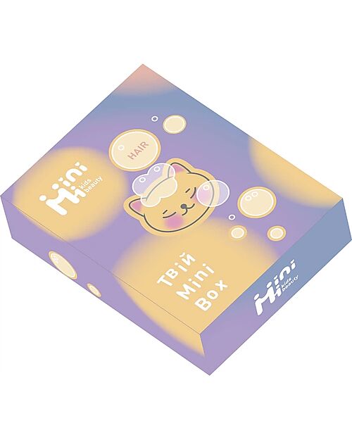 MiniMi Mini Box Capelli - 3 Prodotti Essenziali - Set Regalo - 5+ Anni Cura dei Capelli