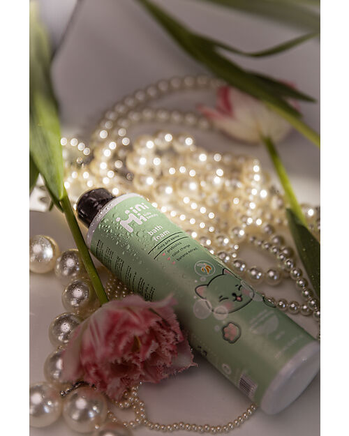 MiniMi Schiuma Bagno Banana MiniMi - Cambia Colore Magica - 250 ml Bagno Doccia Shampoo