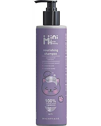 MiniMi Shampoo Nutriente Capelli MiniMi - con Prebiotici - 250 ml Bagno Doccia Shampoo