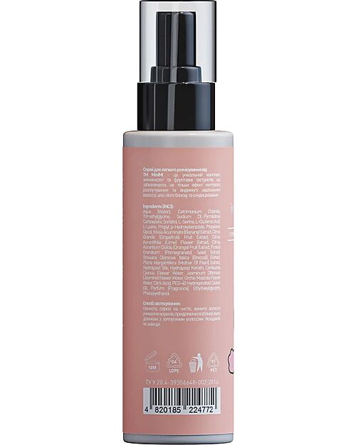 MiniMi Spray Districante Capelli - con Aminoacidi - 100 ml - 5+ Anni Cura dei Capelli
