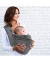 Minimonkey Fascia Porta Bébé 4 in 1 - Grigio - 100% Cotone Fasce Portabebé