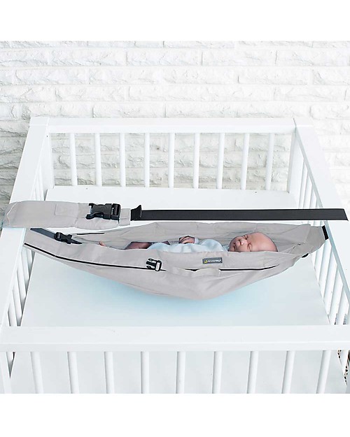 Minimonkey Fascia Porta Bébé Bio Ergonomica 7 in 1 - Unlimited - 100% Cotone Bio - Grigio Fasce Portabebé