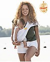 Minimonkey Fascia Portabebè Bianco da Viaggio Mini Sling - Leggerissima! Fasce Portabebé