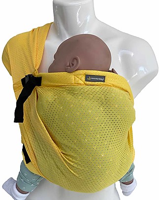 Minimonkey Fascia Portabebè Giallo da Viaggio Mini Sling - Leggerissima! Fasce Portabebé_