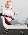 Minimonkey Minichair - Rosso - Seggiolino Universale da Tavolo- Sta anche in borsa! Seggiolini da Viaggio
