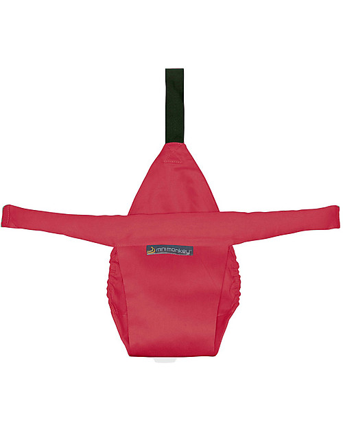 Minimonkey Minichair - Rosso - Seggiolino Universale da Tavolo- Sta anche in borsa! Seggiolini da Viaggio
