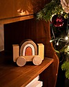 MinMin Copenhagen Macchinina Arcobaleno - Gioco Educativo Montessori - 100% Legno Macchine e Trenini  in Legno
