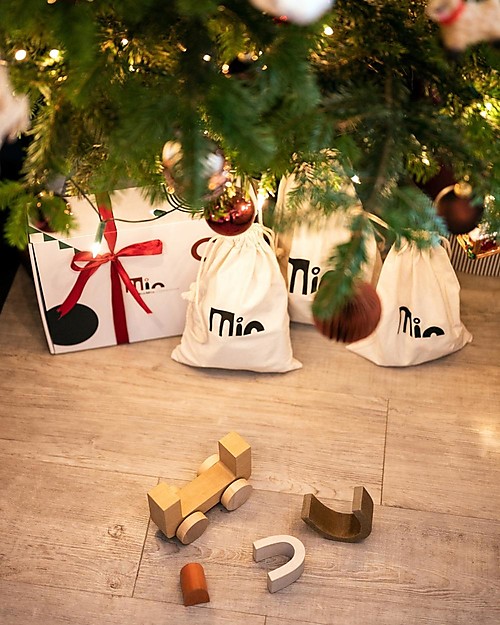 MinMin Copenhagen Macchinina Arcobaleno - Gioco Educativo Montessori - 100% Legno Macchine e Trenini  in Legno