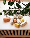 MinMin Copenhagen Sassi dell'Equilibrio - Gioco Educativo Montessori - 9 pezzi - 100% Legno Giochi Montessoriani