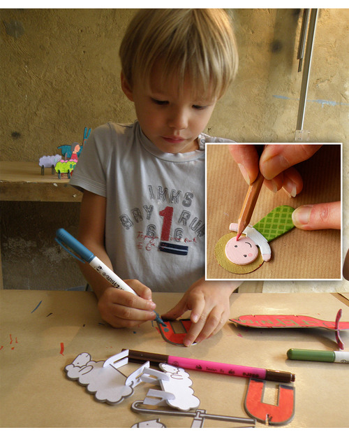 Mitik Il Presepe in Cartone - 100% Riciclato Kit Fai Da Te