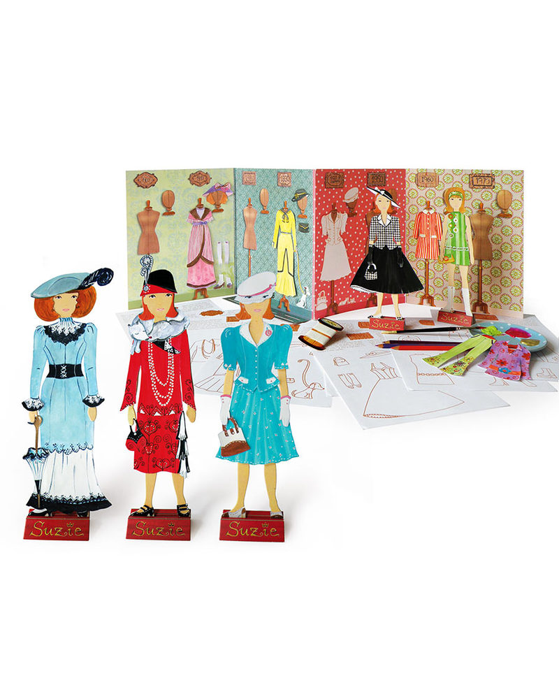 Mitik Sfilata Di Moda A Parigi Da Ritagliare Disegnare E Colorare Bambina