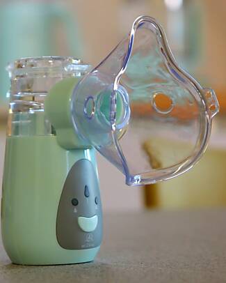 Mizu Baby Aerosol Portatile Nomu - Azzurro - Con Tecnologia Mesh Umidificatori