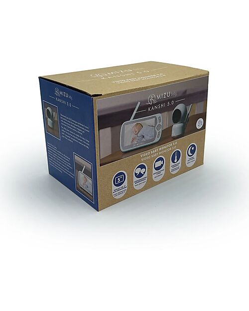 Mizu Baby Baby Monitor Kanshi - Display LCD da 5.0 Pollici Baby Monitor