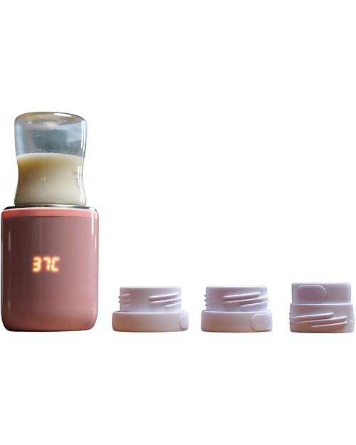 Mizu Baby Scaldabiberon da Viaggio con Sterilizzatore UV Portatile Eiyo Move - Malva - Con 4 Temperature Preimpostate Accessori Biberon