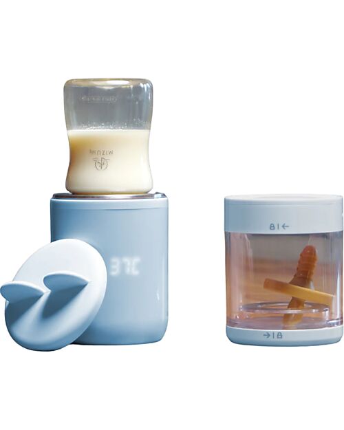 Mizu Baby Scaldabiberon da Viaggio con Sterilizzatore UV Portatile Eiyo Move UV - Artico - Con 4 Temperature Preimpostate Accessori Biberon