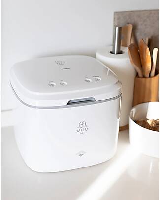 Mizu Baby Sterilizzatore UV con Lampada Led Airi - 4 in 1 - Capacità 8 litri - per Biberon e Accessori Accessori Biberon